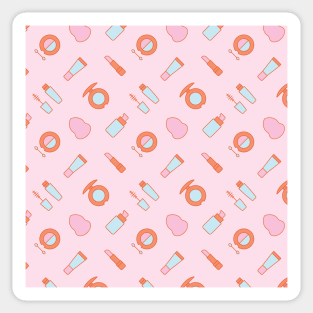 Cosmetics Pattern Sticker